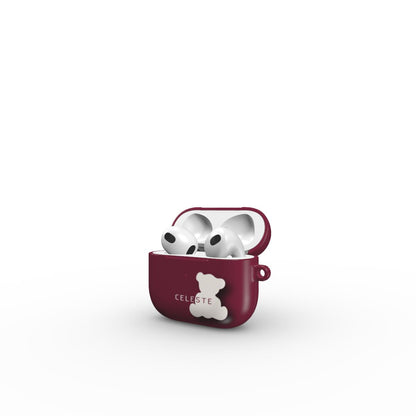 Teddy Bear Cremoso AirPods 3 case