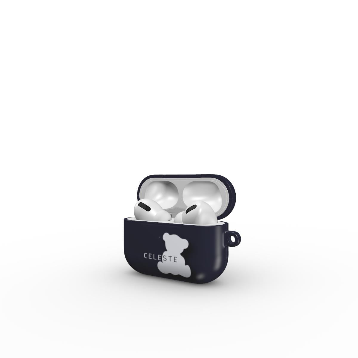 Teddy Bear Bianco AirPods Pro case