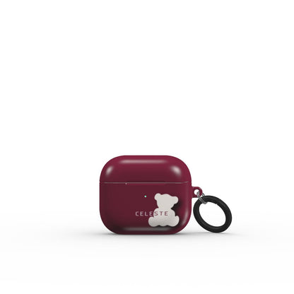 Teddy Bear Cremoso AirPods 3 case